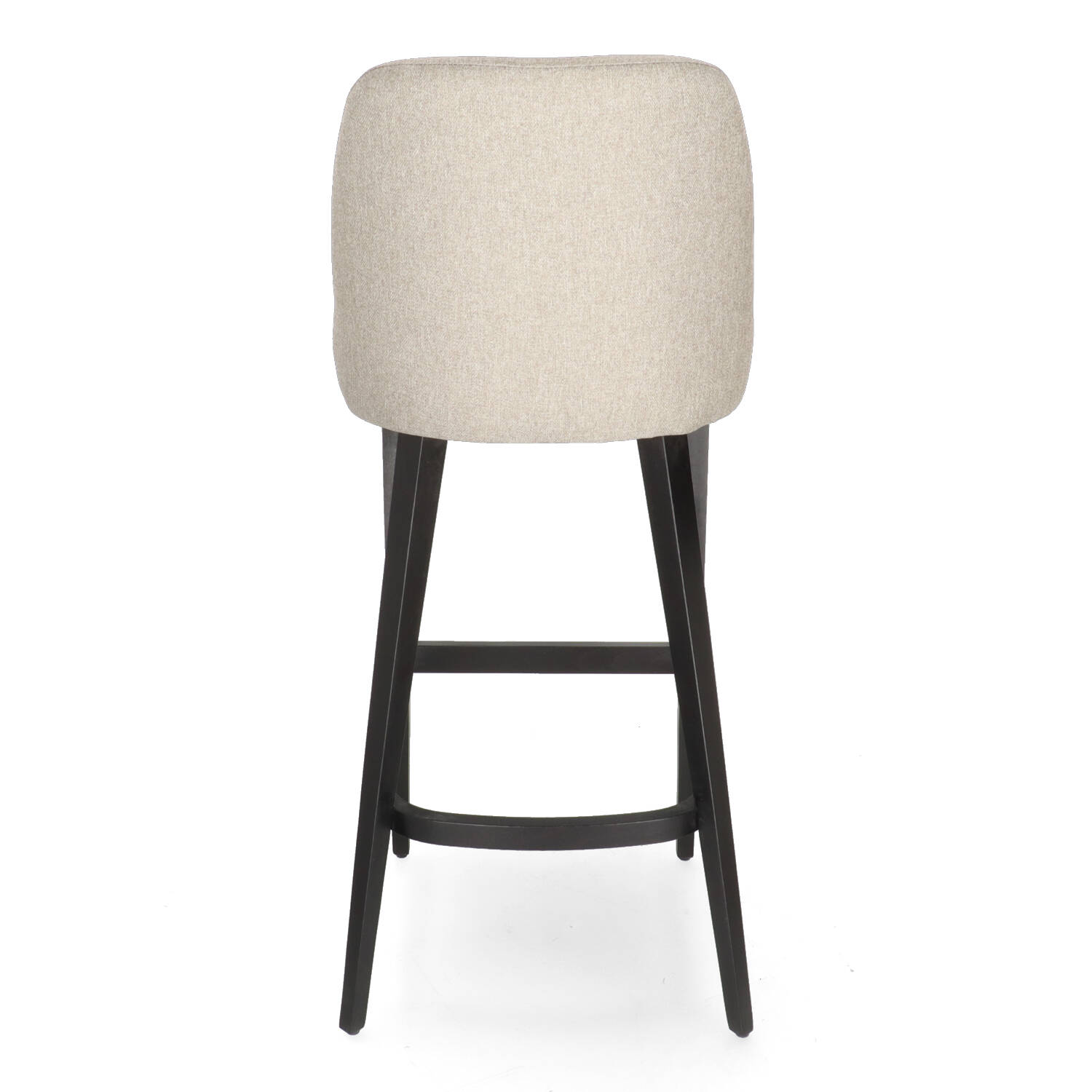 XTON DORIS  Grey Scandinavian Upholstered indoor bar stool